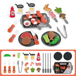 Children's kitchen food, toy sets