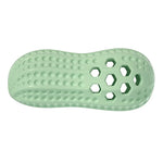 Pet Toy Sound Making Peanut Shape TPR Dog Toy with Food Dispensing Feature Durable Chew Resistant Teeth Grinding Simulation Toy