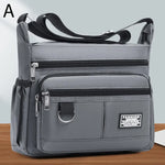 Mens Crossbody, Single Shoulder, Big Capacity Multi-Pockets Storage Bag.