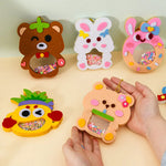Animal Shake Pendant Art Craft Kits for Kids