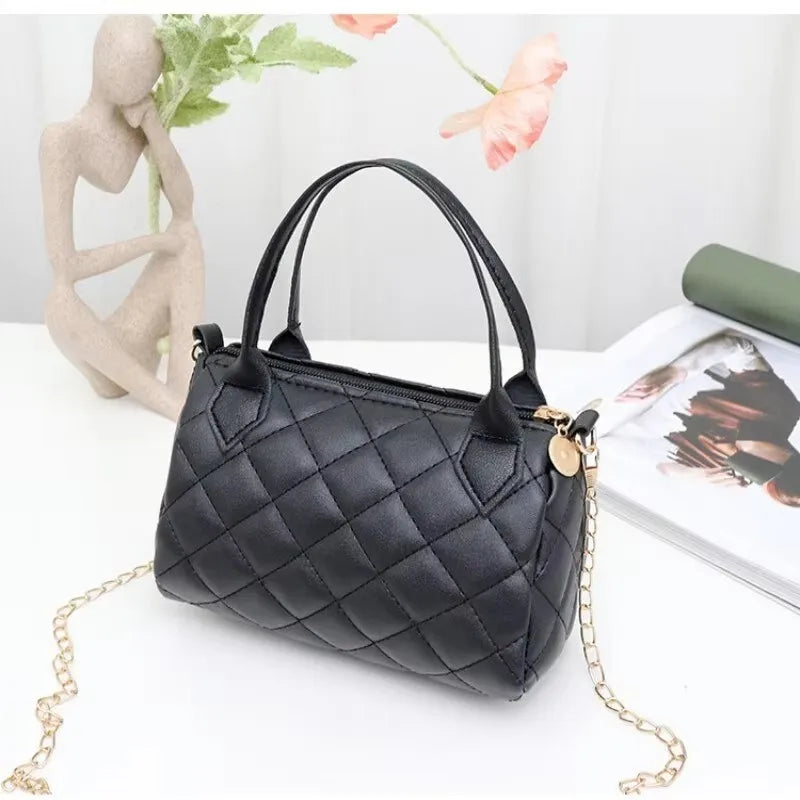 Crossbody Bags for Women Fashion Quilted Shoulder Purse.