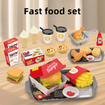 Children's kitchen food, toy sets