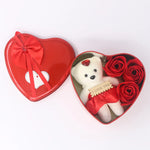 Bear Soap Rose Love Gift Box Romantic Valentines Day
