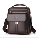 Men Crossbody Shoulder Bags Waterproof Vintage Men Handbags Large Capacity.
