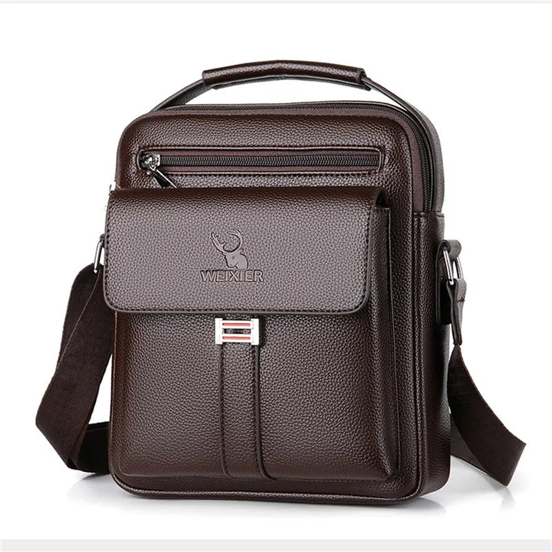 Men Crossbody Shoulder Bags Waterproof Vintage Men Handbags Large Capacity.