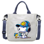 Snoopy Handbag Cartoon Children's Shoulder Bag Boys Girls.