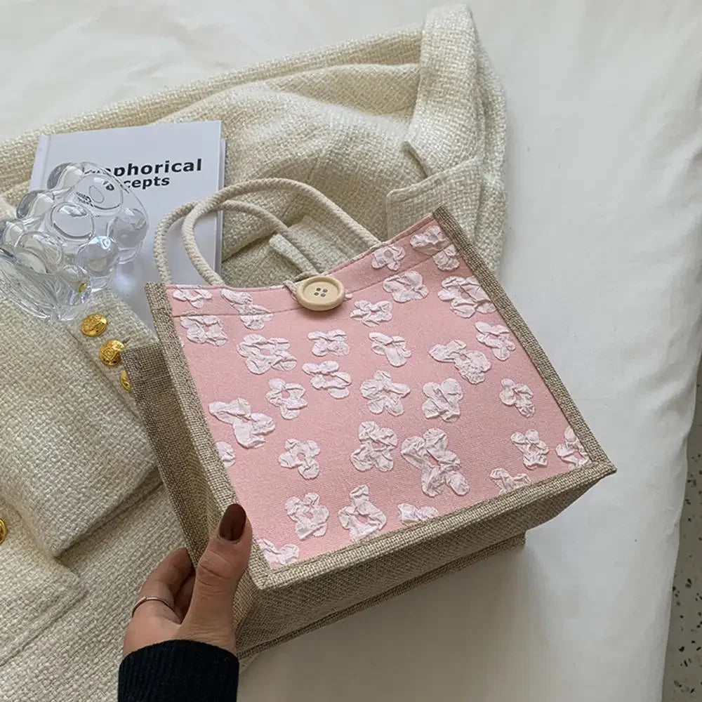 Button Bags Handbag for Women Shopper Tote Fashion Designer Bag.