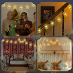Ramadan Eid String Light 20 LEDs Mubarak Decorations Lantern