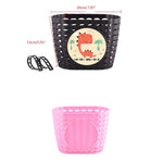 Kids Bike Basket for Boy Girl Front Bicylcles Handlebars Waterproof Basket with Fastens Strap.