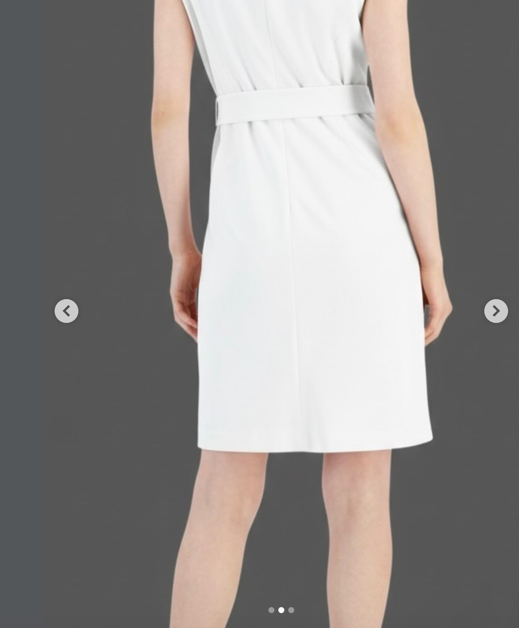 KASPER DRESS (White)