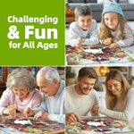 1000/500/300 Pieces Dinosaur World Wooden Jigsaw Puzzles