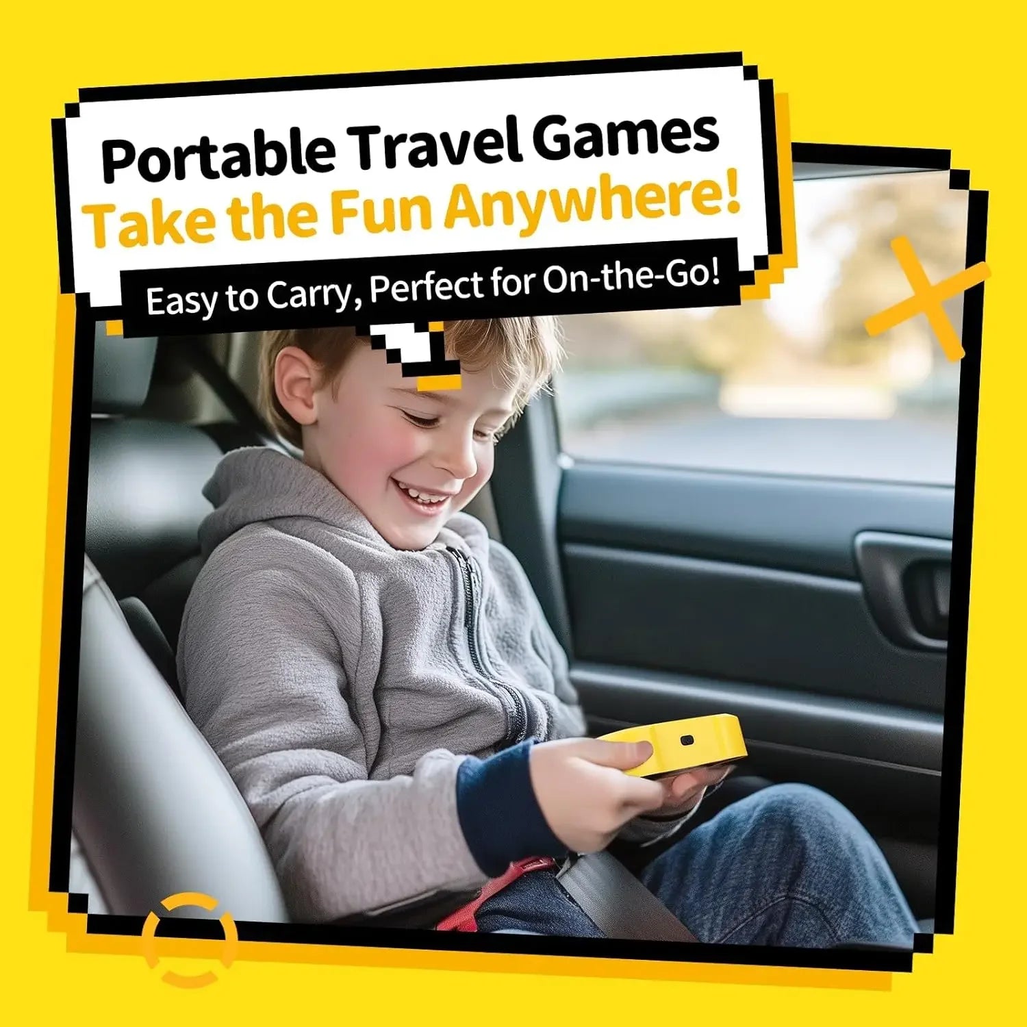 Portable Tic Tac Toe Electronic Puzzle