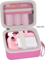 Kid Camera Case Compatible with Instant Camera Digital Video Cameras Storage Holder Bag for Girls (Only bag).