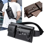 Crossbody Bag Mens Bags Multifunctional Fanny Packs for Men Waist Pack Hip Sack Man Belt Pouch Men's Male Luggage
