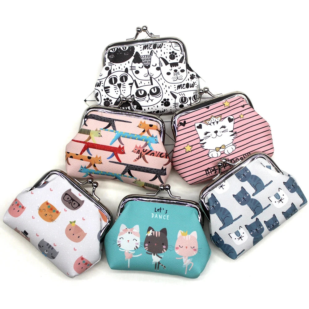 Kids Clutch Money Bags Hasp Change Purse Small Pocket Handbags.
