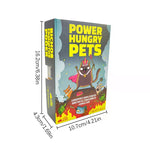 Power Hungry Pets Card Game Family Party Strategy Cards Games Board Game Cards Challenging Strategy Game