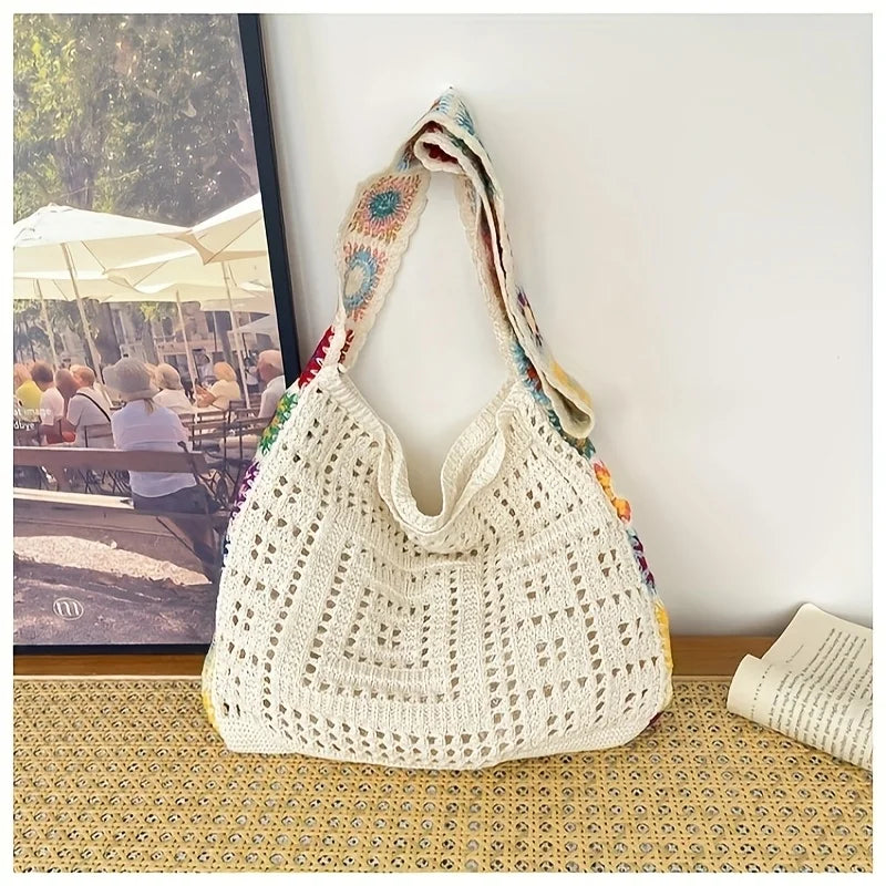 Women Handbag Fashionable Knitted Bag, Crossbody Bag, Shoulder Bag.