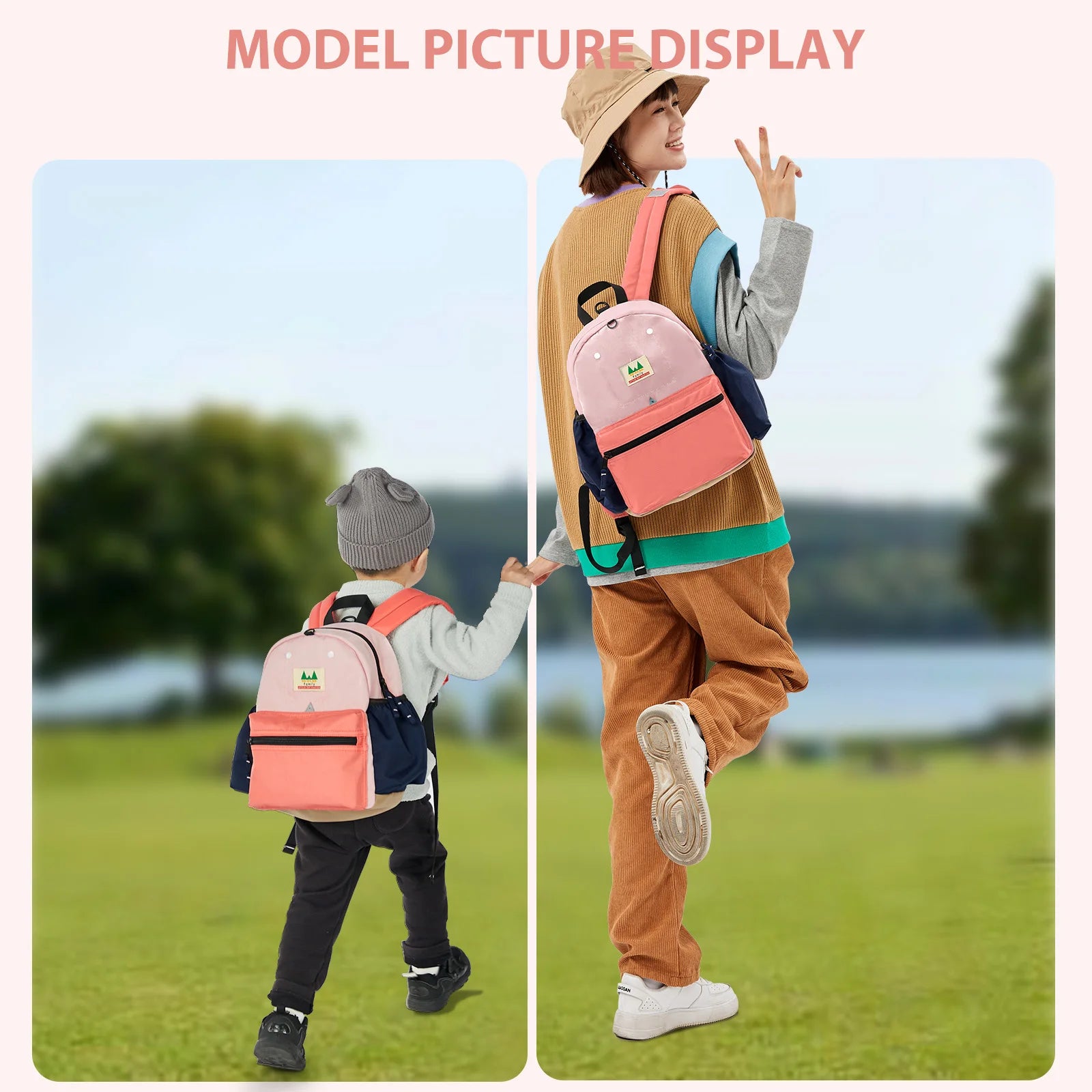 Children's Backpack, Preschool Backpack For Kids Girl Unisex Kids School Backpack for Kids 3-6 Years.