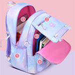 Kids Backpack for Girls School Bags for Middle School Students Waterproof Large Capacity Book Bag.