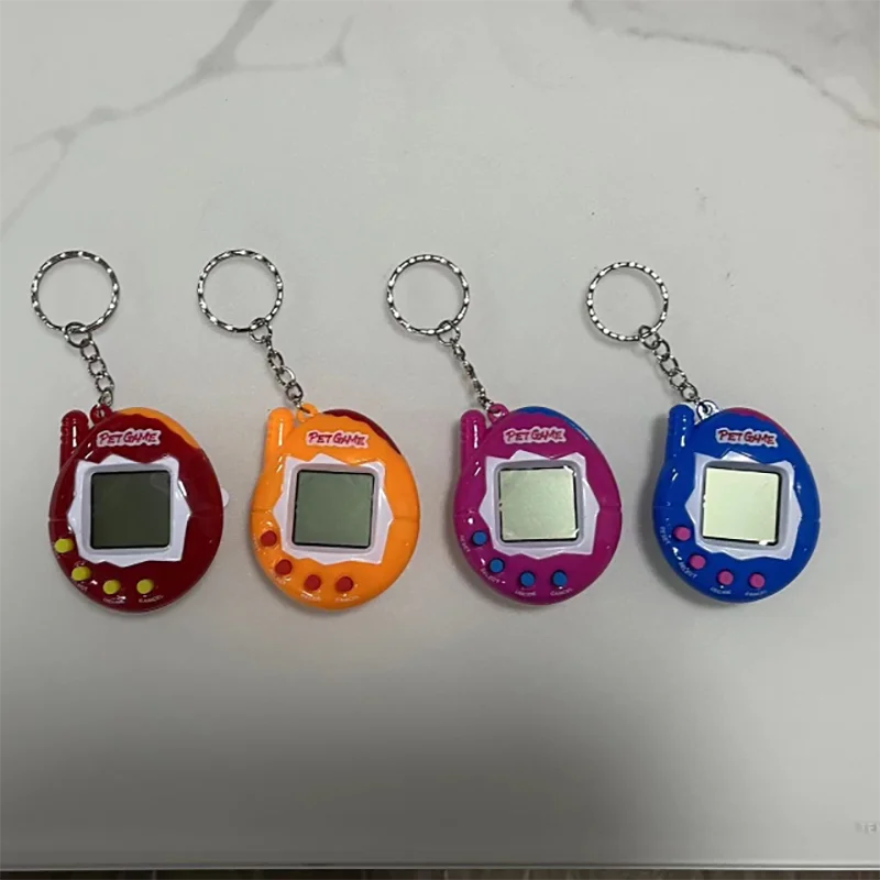 Transparent Electronic Pets Nostalgic 168 Pets In One Virtual Cyber Digital Nostalgic Funny Toys Pixel Funny Play