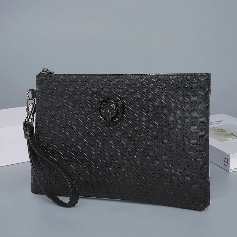 Handbag For Men's Fashion Large Capacity For Daily Commuting Business Handbag.