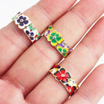 Rings For Women Creative Handmade Enamel Craft Women's Rings Jewelry Epoxy Craft Womens Rings