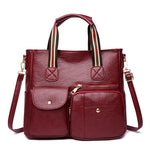 Women's Handbag Women's Shoulder, Fashion Purse Vintage Leather Bag.