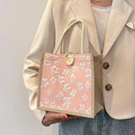 Button Bags Handbag for Women Shopper Tote Fashion Designer Bag.