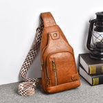 New Shoulder Bag Man  Casual Chest Business Male MultiFunctional Bag.