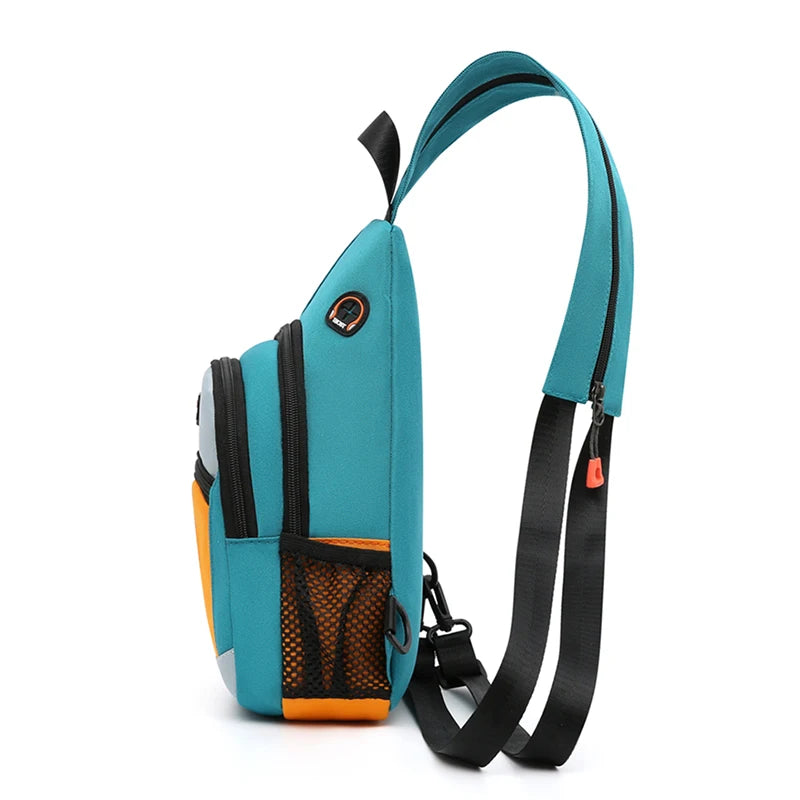 Chest Bag For Men and Women With Two Shoulder Backpack.