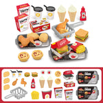 Children's kitchen food, toy sets