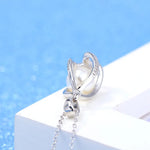 925 Sterling Silver Pearl Necklaces For Women Neck Charm Fashion Wedding Luxury Quality Jewelry