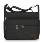 Men Canvas Shoulder Bags Casual Tote Travel Men's Crossbody Bag.