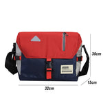 Men Crossbody Messenger Bags Fashionable Casual  Ridding Bag.