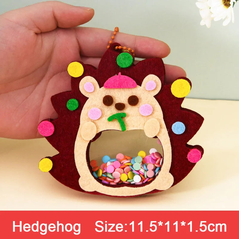 Animal Shake Pendant Art Craft Kits for Kids