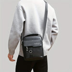 Men's bags with a slanted strap.