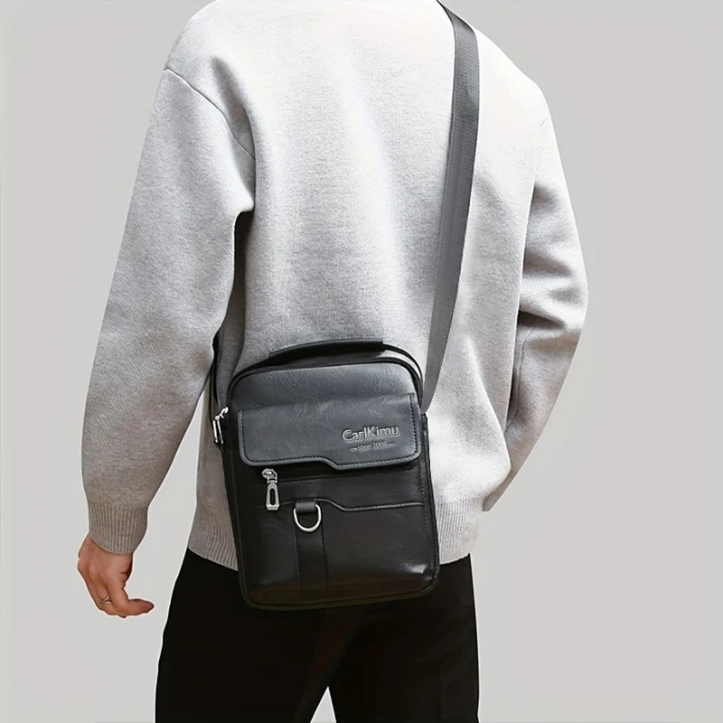Men's bags with a slanted strap.