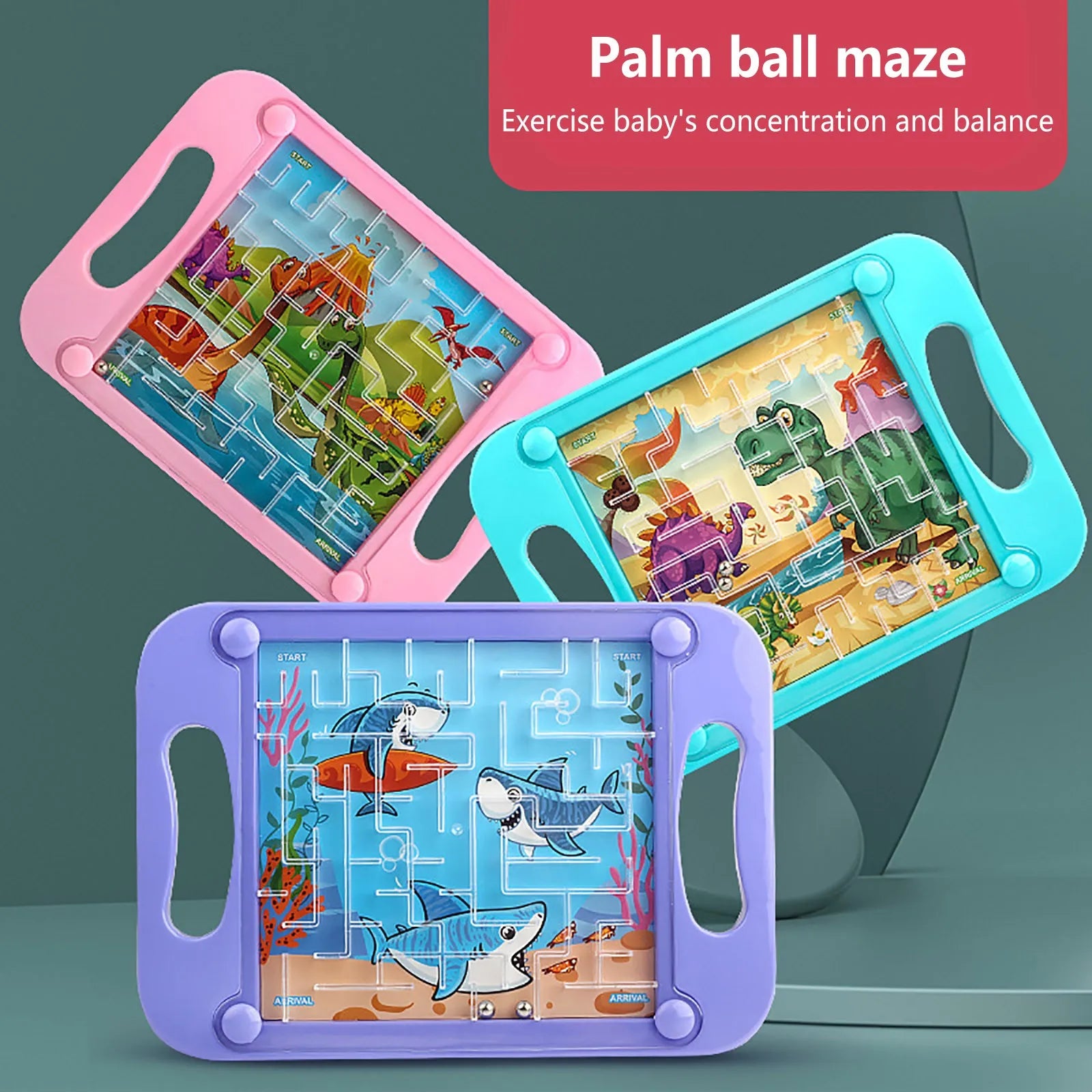 3D Maze Ball Balance Gravity Puzzle