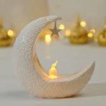 Ramadan Decoration Star Moon LED Candlestick Lamp for Ramadan