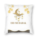 Eid Mubarak Ramadan Kareem Pillowcase Printing Polyester Cushion Cover Decorations Pillow Case Cover Living Room 40*40cm