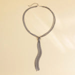 Long Chain Knotted Necklace for Women Trendy Charms Tassels Fashion Wedding Neck Jewelry Accessories