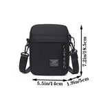 Men's bag suitable for daily use during school. Made of nylon material.