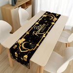 Ramadan Kareem Polyester Table Runner Decoration For Home Islamic Muslim Party Supplies Gift EID Mubarak