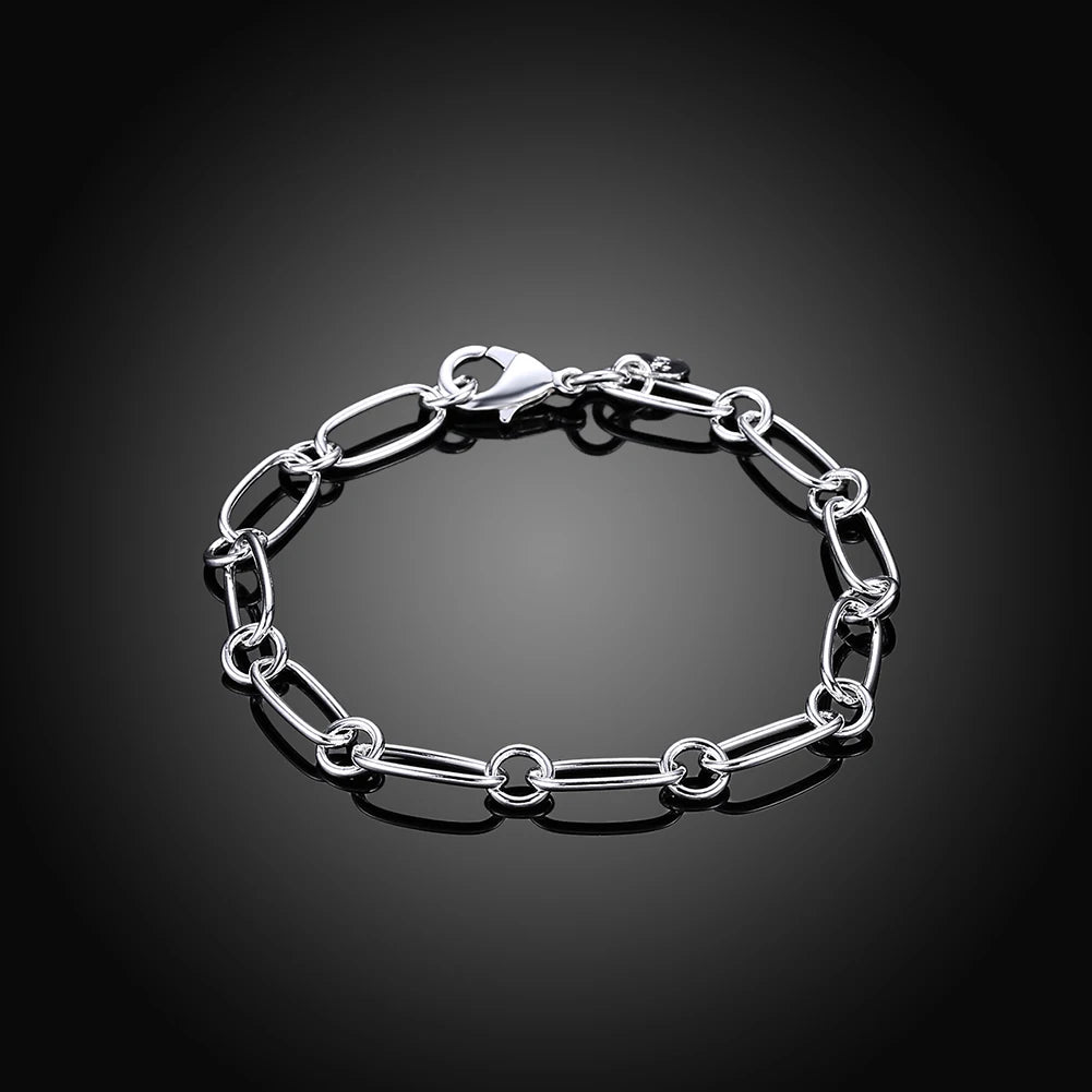Bracelet For Women Chain 925 Sterling Silver Wedding Gift Fashion Luxury Jewelry Christmas Gifts