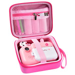 Kid Camera Case Compatible with Instant Camera Digital Video Cameras Storage Holder Bag for Girls (Only bag).