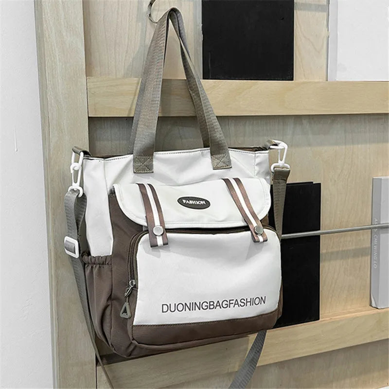 Women's Tote Bag, Large Capacity Daily Handbag, Travel Bucket Shoulder Bag.