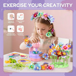 Girls Toys Fabric Flower Bouquets Craft Kits