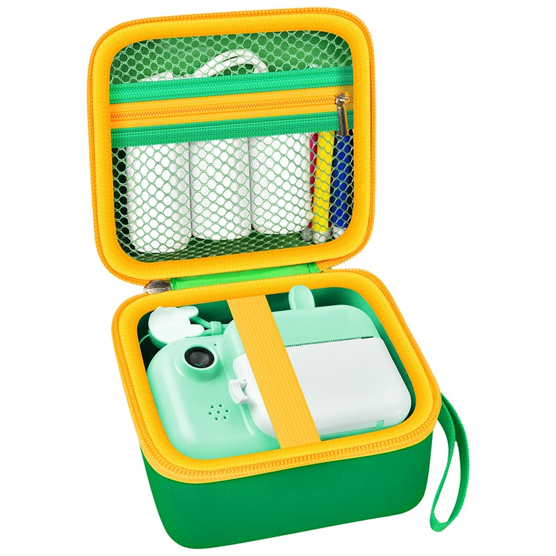 Kid Camera Case Compatible with Instant Camera Digital Video Cameras Storage Holder Bag for Girls (Only bag).