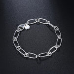 Bracelet For Women Chain 925 Sterling Silver Wedding Gift Fashion Luxury Jewelry Christmas Gifts