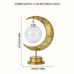 Ramadan LED Star Moon Round Ball Light Decorative Lamp